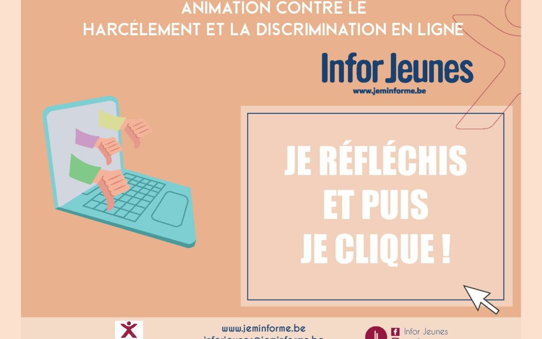 Je réfléchis et puis je clique !