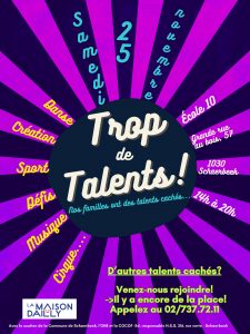 Trop de talents Maison Dailly