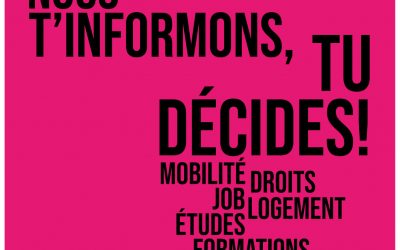 Nouvelle Permanence à Jette d’Infor Jeunes à partir du 4 décembre !