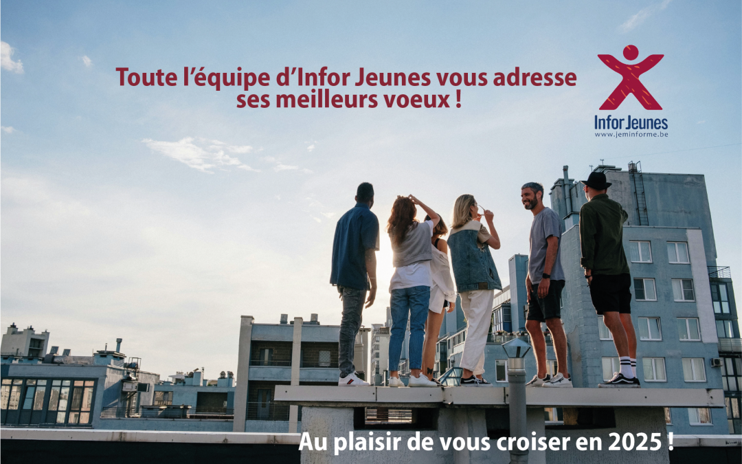 Toute l’équipe d’Infor Jeunes vous adresse ses meilleurs voeux !