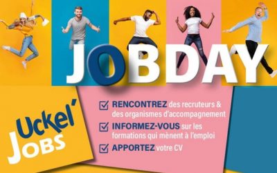 Jobday Uckel’JOBS ce jeudi 11 décembre 2025 : Infor Jeunes y participe.