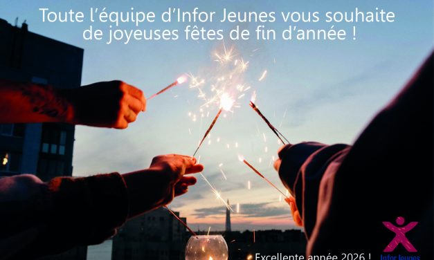 Toute l&rsquo;équipe d&rsquo;Infor Jeunes vous souhaite de joyeuses fêtes de fin d&rsquo;année